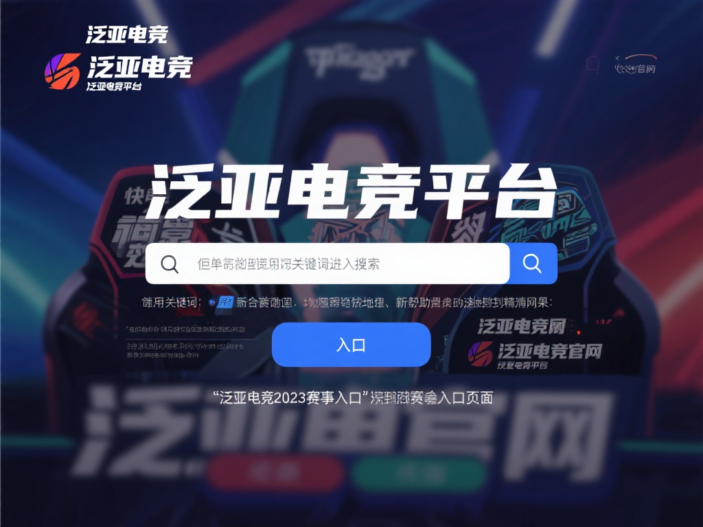 搜索引擎优化技巧
要快速找到泛亚电竞的入口，一个